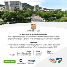 El IMAE mide la temperatura econ&oacute;mica de Cali en el primer trimestre del 2020