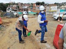 Verifican protocolos de bioseguridad en la avenida Circunvalar y en el Parque Lineal r&iacute;o Cali