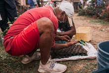 Sembrando vida para cosechar paz en el barrio charco azul