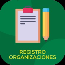 Registro organizaciones