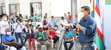 Ospina entreg&oacute; 60 apartamentos en ciudadela R&iacute;o Cauca II e hizo un llamado a construir barrio y solidaridad