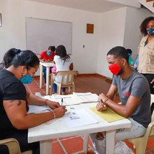 Bendiciones cargadas de alimentos recibieron los ni&ntilde;os con d&eacute;ficit nutricional