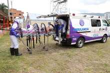 Instalan zona de aislamiento para atender pacientes de covid-19