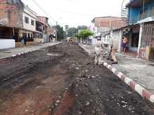 Extienden actividades de mantenimiento vial en Golondrinas