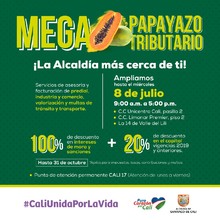 Continuamos m&aacute;s cerca de ti, extendemos atenci&oacute;n al contribuyente hasta el mi&eacute;rcoles 8 de julio, en la comuna 17