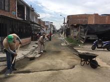 Inici&oacute; la fase 2 de mantenimiento vial en Santa Elena