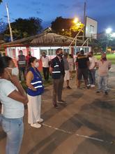 L&iacute;deres del barrio El Guabal destacaron el trabajo comunitario de funcionaria cale&ntilde;a