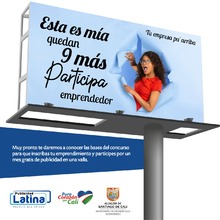 Un mes de publicidad gratis, en una valla, &iexcl;Participa!