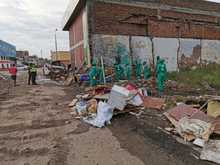  Ciudad Limpia retir&oacute; 15 toneladas de residuos del &aacute;rea de renovaci&oacute;n urbana