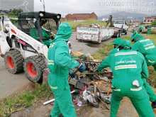  Ciudad Limpia retir&oacute; 15 toneladas de residuos del &aacute;rea de renovaci&oacute;n urbana