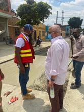 Reparan infraestructura vial en Santa Elena