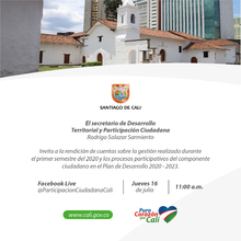 La Secretar&iacute;a de Desarrollo Territorial y Participaci&oacute;n Ciudadana invita a la rendici&oacute;n de cuentas