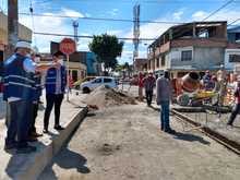 Secretaria de Infraestructura inspecciona las obras de la fase II de Santa Elena