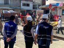 Secretaria de Infraestructura inspecciona las obras de la fase II de Santa Elena