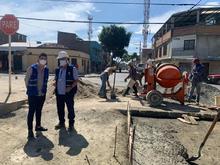 Secretaria de Infraestructura inspecciona las obras de la fase II de Santa Elena