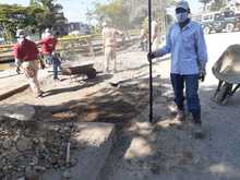 Rehabilitan v&iacute;as al norte y al sur del Distrito de Cali