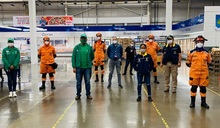 Un nuevo Big Gracias para voluntarios de los organismos de socorro y trabajadores de la salud