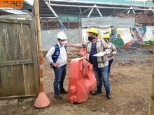 Simulan casos sospechosos de la COVID-19 en obras de Infraestructura