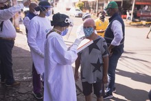 Con lavat&oacute;n nos tomamos sector de El Pondaje para mitigar el Coronavirus