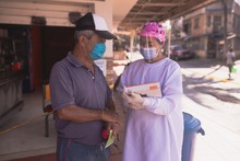 Con lavat&oacute;n nos tomamos sector de El Pondaje para mitigar el Coronavirus