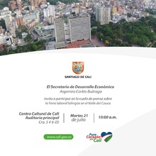 Rueda de prensa, Secretar&iacute;a de Desarrollo Econ&oacute;mico dar&aacute; a conocer detalles de la Feria de Laboral Biling&uuml;e 