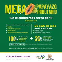 El Mega Papayazo Tributario toca las puertas de la comuna 22