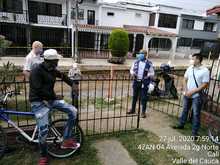 El &lsquo;M&oacute;vil por la Vida&rsquo; realiz&oacute; simulacro de COVID-19 en el barrio La Merced