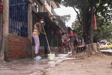 Habitantes de P&iacute;zamos se unieron al &ldquo;Lavat&oacute;n por la Vida&rdquo;