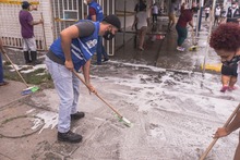 Habitantes de P&iacute;zamos se unieron al &ldquo;Lavat&oacute;n por la Vida&rdquo;