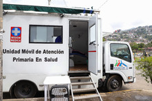 Comunidad se muestra receptiva con la estrategia de hospitales m&oacute;viles