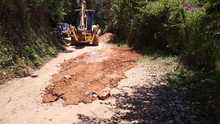 Infraestructura rehabilita v&iacute;a en el corregimiento Los Andes