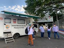 Los periodistas conmemoraron su d&iacute;a realiz&aacute;ndose la prueba para COVID-19 