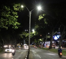 El cambio de luminarias de nueva tecnolog&iacute;a va por buen camino