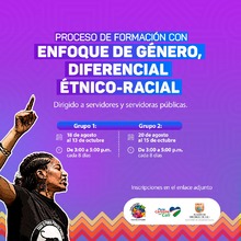 Casa Matria abre el proceso de formaci&oacute;n &lsquo;Enfoque de G&eacute;nero y Perspectiva &Eacute;tnico Racial&rsquo;