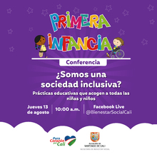 Con&eacute;ctate y participa &iquest;Somos una sociedad realmente inclusiva?
