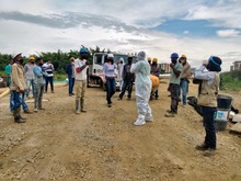 Eval&uacute;an protocolos de bioseguridad en el puente del r&iacute;o la Avenida Ciudad de Cali sobre el r&iacute;o Lili