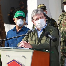 Ministro de Defensa anuncia acompa&ntilde;amiento del ej&eacute;rcito en zonas de alto riesgo de seguridad