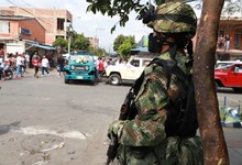 Sentida despedida a Jhaner  D&iacute;az Hern&aacute;ndez, en el barrio Llano Verde