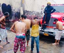 Habitantes de la calle del barrio Sucre participaron en una jornada de atenci&oacute;n social