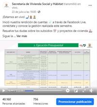 Primera Rendici&oacute;n de Cuentas 2020