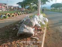 Semana de limpieza de calles y &aacute;reas p&uacute;blicas en Llano Verde