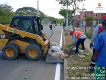 Semana de limpieza de calles y &aacute;reas p&uacute;blicas en Llano Verde