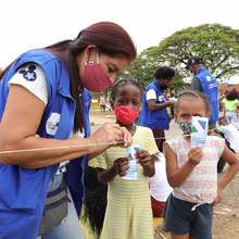 Ni&ntilde;os y j&oacute;venes de Llano Verde elevan la esperanza para proteger la vida