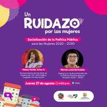 Cali, preparada para la Actualizaci&oacute;n de la pol&iacute;tica p&uacute;blica de equidad para las mujeres