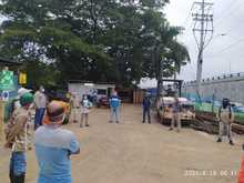 Validan cumplimiento de protocolos de bioseguridad en obras del municipio