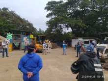 Validan cumplimiento de protocolos de bioseguridad en obras del municipio