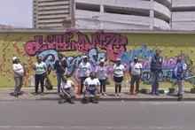 Mural pintado en el centro de Cali se inspir&oacute; en el regreso de los desaparecidos 