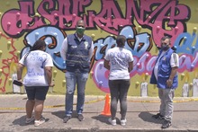 Mural pintado en el centro de Cali se inspir&oacute; en el regreso de los desaparecidos 