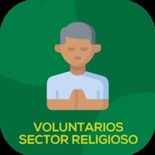 Voluntarios sector religioso