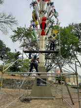 Secretar&iacute;a de Cultura interviene monumentos de la ciudad